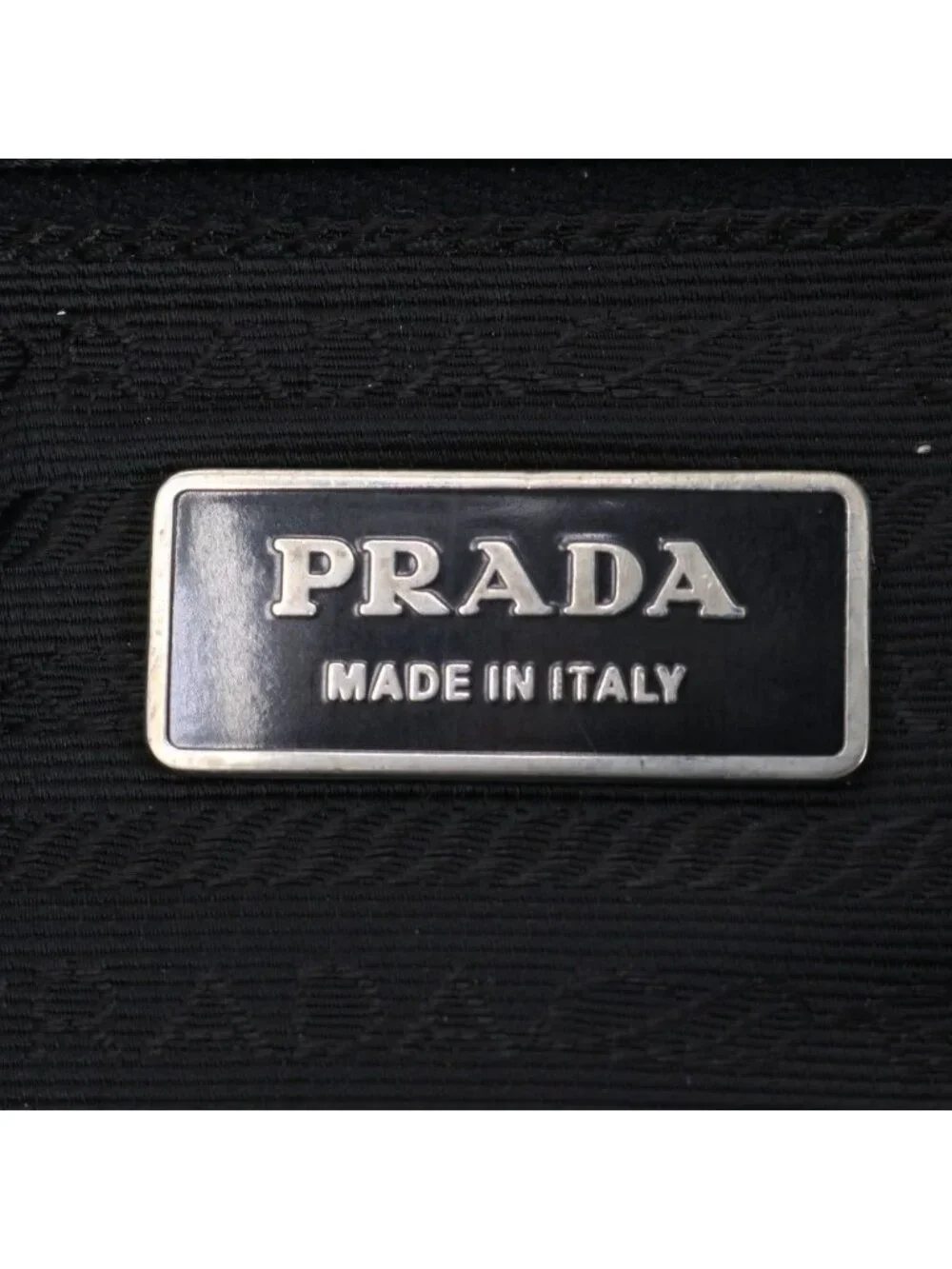 Prada Okayama Tenmaya Tessuto Nylon Leather Shoulder Bag Crossbody